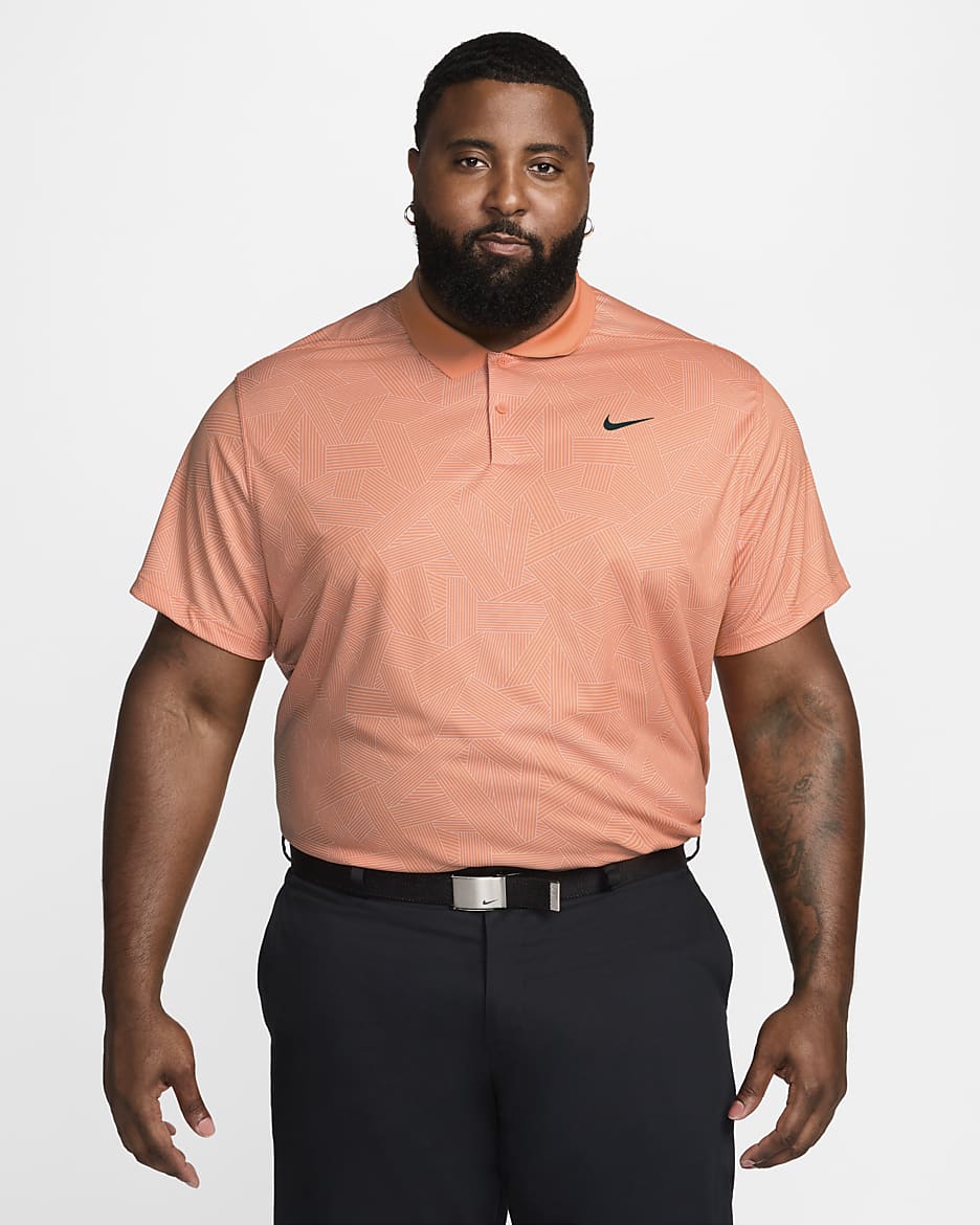 Nike polo orange best sale